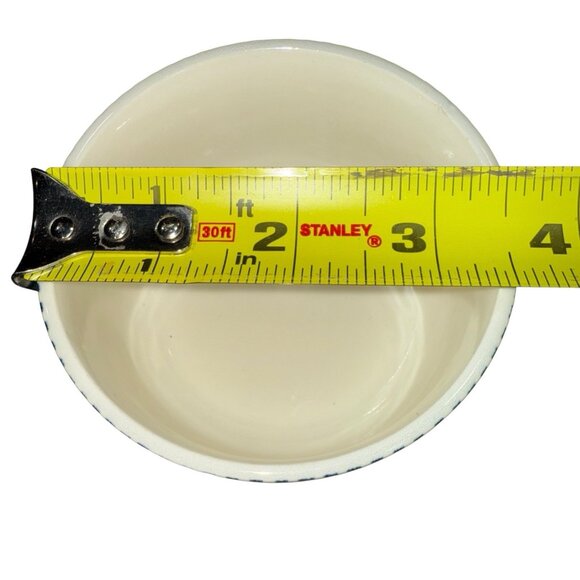 Vintage Royal Currier & Ives Horse Carriage Blue China Coffee Tea Cup Lot of 4 - Picture 7 of 7